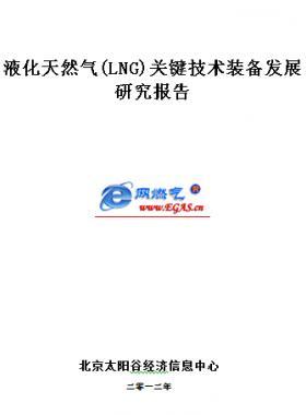 液化天然氣(LNG)關(guān)鍵技術(shù)裝備發(fā)展研究報(bào)告WORD版